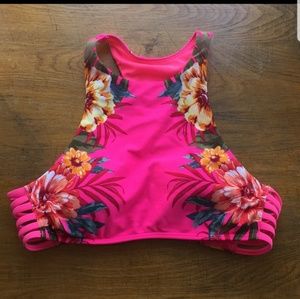 (SOLD) - Hollister swim halter top